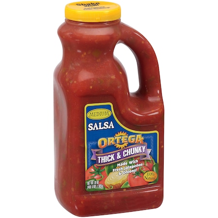 Ortega Thick & Chunky Medium Salsa .5 Gal., PK6